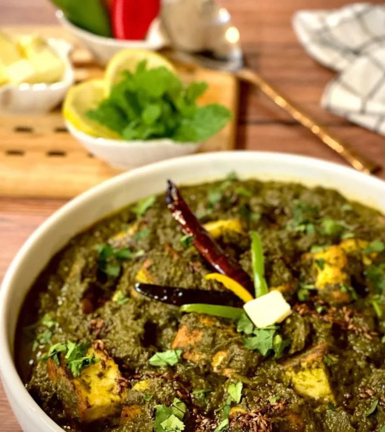 Palak Paneer made with @bebesallnatural Original Masala